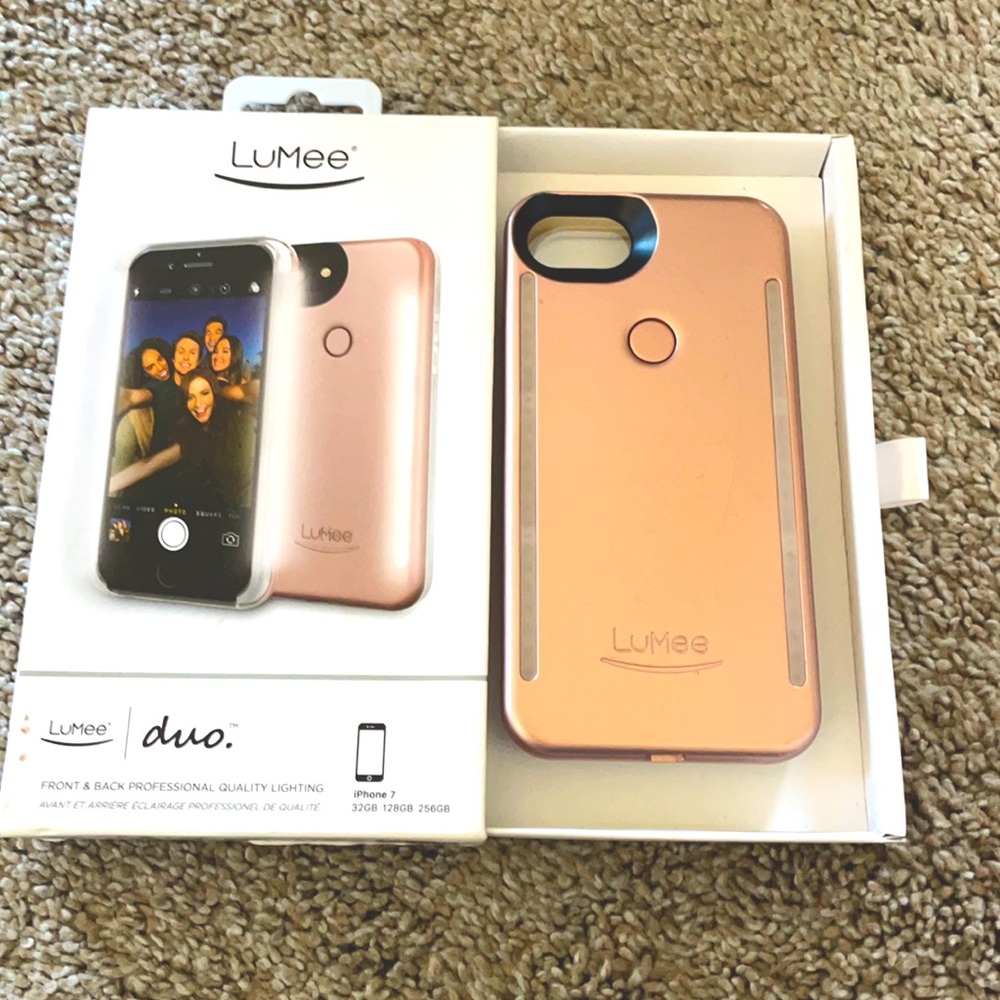 Lumee Duo light up Smartphone Case for iPhone 7 and similar size phones